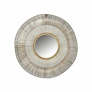 OGLINDA DECORATIVA ROTUNDA ALIZA, 75 CM, AURIE, STIL MODERN, MI-0074