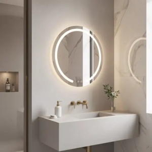 OGLINDA PENTRU BAIE, CU LED, MODERN 60 CM, CALITATE SUPERIOARA - Img 2
