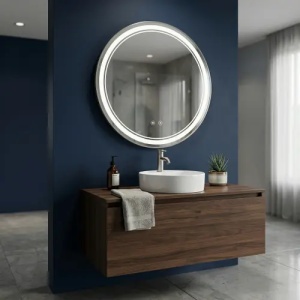 OGLINDA PENTRU BAIE, CU LED , SOFT 60, CU EFECT ANTI ABURIRE - Img 6