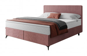 PAT BOXSPRING, WAVE, IN DIVERSE NUANTE, MATERIAL DE CALITATE, DIVERSE DIMENSIUNI - Img 8