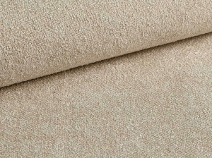 PAT TAPITAT ERIC, 160X200, BEJ DESCHIS, CU TAPITERIE DIN TEXTIL BOUCLE SICURO, MICADONI - Img 5