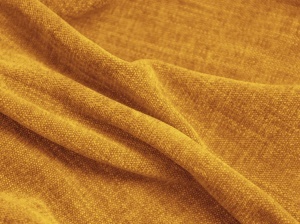 PAT TAPITAT MARTINA, 140X200, GALBEN MUSTAR, SOMIERA RABATABILA, CU TAPITERIE DIN TEXTIL STRUCTURAT BOSTON, MICADONI - Img 5