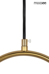 PENDUL AURELIA 40 CONFECTIONAT DIN METAL SI STICLA, STIL MODERN - Img 3