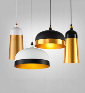 PENDUL FOX A BL / GOLD APP193-1CP, 30x119 cm, NEGRU SI AURIU, DIN ALUMINIU, STIL MODERN, TU - Img 6