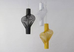 PENDUL GEOMETRIC BLACK APP484-1CP, 28X53.5 cm, NEGRU SI MARO, DIN METAL, STIL MODERN, TU - Img 5