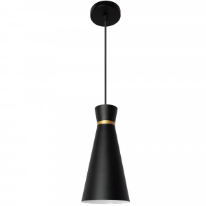 PENDUL KONA B BLACK APP098-1CP, 12x125 cm, NEGRU MAT, DIN ALUMINIU, STIL MODERN, TU - Img 1