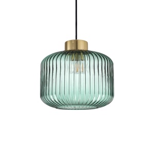 PENDUL MINT-2 SP1, VERDE, DIN STICLA, STIL MODERN