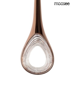 PENDUL MOOSEE VUELO, CUPRU, CONFECTIONAT DIN ALUMINIU SI ACRIL, DESIGN MODERN ELEGANT - Img 5
