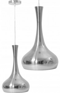 PENDUL SATIN APP282-1CP, 31x19x90, CROM-ARGINTIU EFECT OGLINDA, DIN METAL, STIL MODERN, TU - Img 1