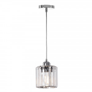PENDUL SILVER APP508-1CP, 14X90, CROM, DIN METAL CROMAT SI STICLA, STIL MODERN, TU - Img 2