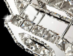 Plafoniera din cristal Plafond LED 24W Square APP410-C - Img 4