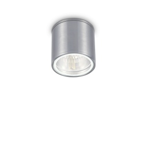 PLAFONIERA GUN PL1 ALLUMINIO STIL MODERN IDEAL LUX