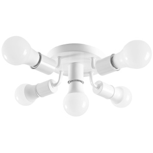 Plafoniera Spot reflectorizant alb APP706-5c - Img 1