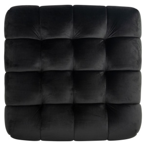 POUF HUXLEY ANTRACIT/AURIU 801, S5124, CONFECTIONAT DIN METAL, SPUMA, LEMN SI 100% POLIESTER, STIL MODERN - Img 4