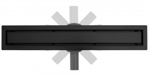 RIGOLA DUS, REA NEO PRO 2IN1, 70 CM, NEGRU, DESIGN MODERN, CALITATE SUPERIOARA, REA - Img 3