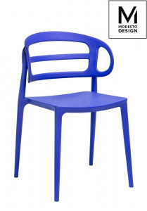 SCAUN ALBASTRU INCHIS DIN POLIPROPILENA MARCUS STIL MODERN