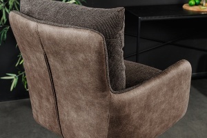SCAUN BAR, BIG GEORGE, ROTATIV, MATERIAL TEXTIL, PIELE ECO SI CADRUL METAL, ARTIM GROUP SELECTION - Img 10