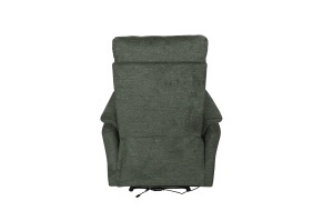 SCAUN CINEMA, HOLLYWOOD, REGLABIL ELECTRIC, REALIZAT DIN MATERIAL TEXTIL DE CULOARE VERDE, INVICTA INTERIOR - Img 8