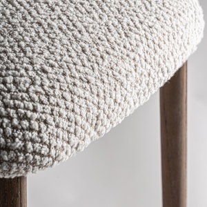 SCAUN DE BAR GERB 105CM, DIN LEMN SI TEXTIL, STIL MODERN, VICAL HOME - Img 6