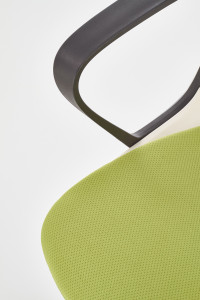 SCAUN DE BIROU PENTRU COPII ALB/VERDE/NEGRU JUMBO STIL MODERN HALMAR - Img 3