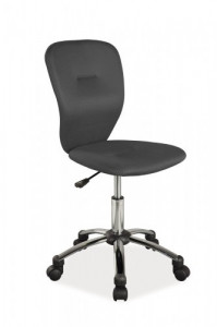 SCAUN DE BIROU PENTRU COPII Q-037 NEGRU STIL MODERN