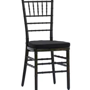 SCAUN DE CAFENEA/RESTAURANT/EVENIMENTE, CHIAVARI AMERICAN, POLIPROPILENA DE INALTA CALITATE, CULOARE NEAGRA