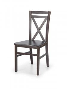 SCAUN DINING DARIUSZ 2, NUC INCHIS, DIN LEMN MASIV DE FAG, STIL CLASIC - Img 1