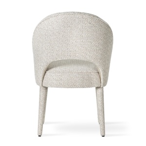 SCAUN DINING PONTE SUPREME SOCK, CONFECTIONAT DIN TAPITERIE DIN TEXTIL, SPUMA SI PICIOARE DIN LEMN, STIL MODERN - Img 4