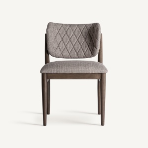 SCAUN ELEGANT LAIVES, DIN LEMN DE FRASIN MARO SI TEXTIL, DESIGN CONTEMPORAN, VICAL HOME - Img 2