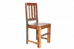 SCAUN, JAKARTA 95CM, DIN LEMN RECICLAT, MULTICOLOR, STIL RETRO, ARTIM GROUP SELECTION
