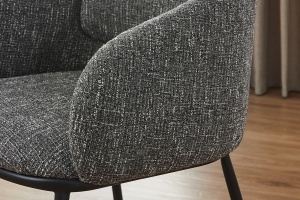 SCAUN LIVING, FLORENZ, MATERIAL TEXTIL GRI SI METAL, ARTIM GROUP SELECTION - Img 2