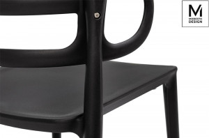 SCAUN NEGRU DIN POLIPROPILENA MARCUS STIL MODERN - Img 5