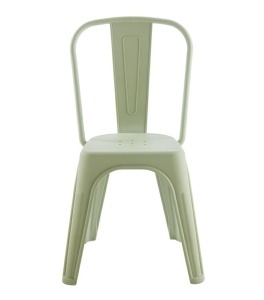 SCAUN PENTRU EXTERIOR/INTERIOR TOWER PARIS PP, VERDE DESCHIS, DIN POLIPROPILENA, STIL MODERN MINIMALIST
