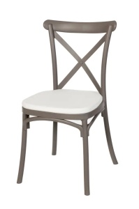 SCAUN PENTRU SALA EVENIMENTE/DINING, BEJ, DIN PLASTIC DUR, ARTIM GROUP SELECTION - Img 5