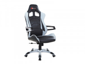 SCAUN PIVOTANT DIRECTORIAL VEYRON GRI/NEGRU STIL MODERN