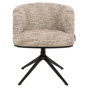 SCAUN ROTATIV SWIVEL CHEYENNE TRENDY NATURE, S4749, CONFECTIONAT DIN 100% POLIESTER, ALUMINIU, SPUMA, METAL, PLASTIC SI PLACAJ RICHMOND INTERIORS - Img 2