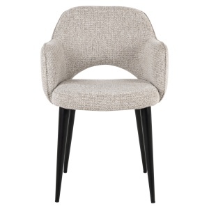 SCAUN TRENDY GIOVANNA, NATUR, KHAKI, METAL, POLIESTER, SPUMA, RICHMOND INTERIORS - Img 3