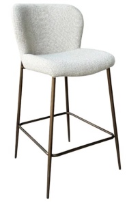SCAUNE DE BAR ODARBY, S4793, BEISCOTTI, CONFECTIONAT DIN 100% POLIESTER, METAL SI SPUMA, RICHMOND INTERIOR