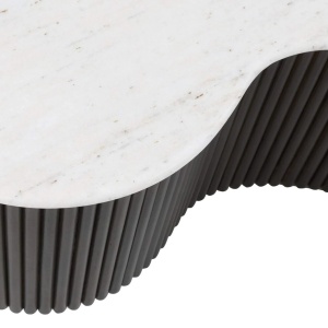 SET 2 MASUTE DE CAFEA MAYFIELD, 212883, CONFECTIONATE DIN METAL, LEMN DE MANGO SI MARMURA, ALB/MARO, STIL MODERN - Img 3