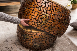 SET 2 MASUTE DE CAFEA STONE MOSAIC 38750 DESIGN MODERN UNICAT - Img 4