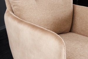 SET 2 SCAUNE, BIG GEORGE, ROTATIVE, MATERIAL TEXTIL, MICROFIBRA, CADRUL METAL, ARTIM GROUP SELECTION - Img 12