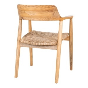 SET 2 SCAUNE DINING GETAFE, DIN LEMN, CULOARE NATUR, HOUSE NORDIC - Img 5