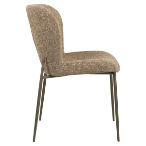 SET 2 SCAUNE DINING, ODARBY, REALIZAT DIN METAL SI TEXTIL IGNIFUG, CULOARE MARO, DESIGN DEOSEBIT, RICHMOND INTERIORS - Img 6