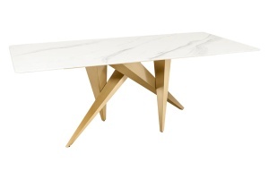SET 2 SCAUNE, NOBLESSE, MATERIAL CATIFEA, CADRUL METAL, CULOARE TURCOAZ, ARTIM GROUP SELECTION - Img 12