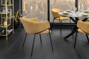 SET 2 SCAUNE, NOBLESSE, MATERIAL TEXTIL, CADRUL METAL, CULOARE GALBEN/MUSTAR, ARTIM GROUP SELECTION - Img 9