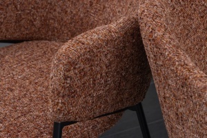 SET 2 SCAUNE, NOBLESSE, MATERIAL TEXTIL, CADRUL METAL, CULOARE MARO, ARTIM GROUP SELECTION - Img 8