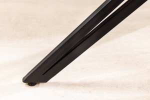 SET 2 SCAUNE ROTATIVE 180 GRADE, EUPHORIA, DIN PIELE NEAGRA SI METAL, ARTIM GROUP SELECTION - Img 6