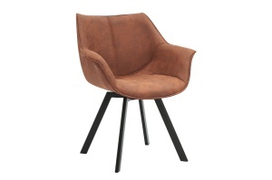 SET 2 SCAUNE ROTATIVE, THE DUTCH, MICROFIBRA SI METAL, ARTIM GROUP SELECTION - Img 3