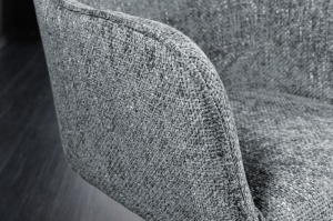 SET 2 SCAUNE ROTATIVE, VERONA, GRI, METAL SI STOFA, DESIGN MODERN, ARTIM GROUP SELECTION - Img 6