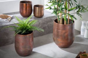 SET 2 VASE DE FLORI, COD 40905, DIN METAL - Img 2